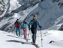 Ski touring
