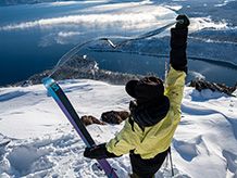 Ski touring slidžių juostos
