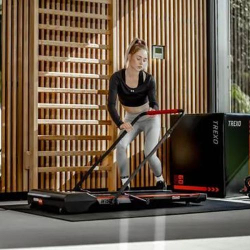 Elektrinis bėgimo takelis TREXO Walking Pad W150 juodas