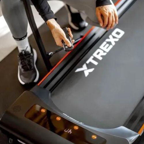 Elektrinis bėgimo takelis TREXO Walking Pad W150 juodas