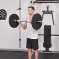 TREXO olimpiniai svarmenys su buferiu juodi TRX-BMP005 5 kg 12