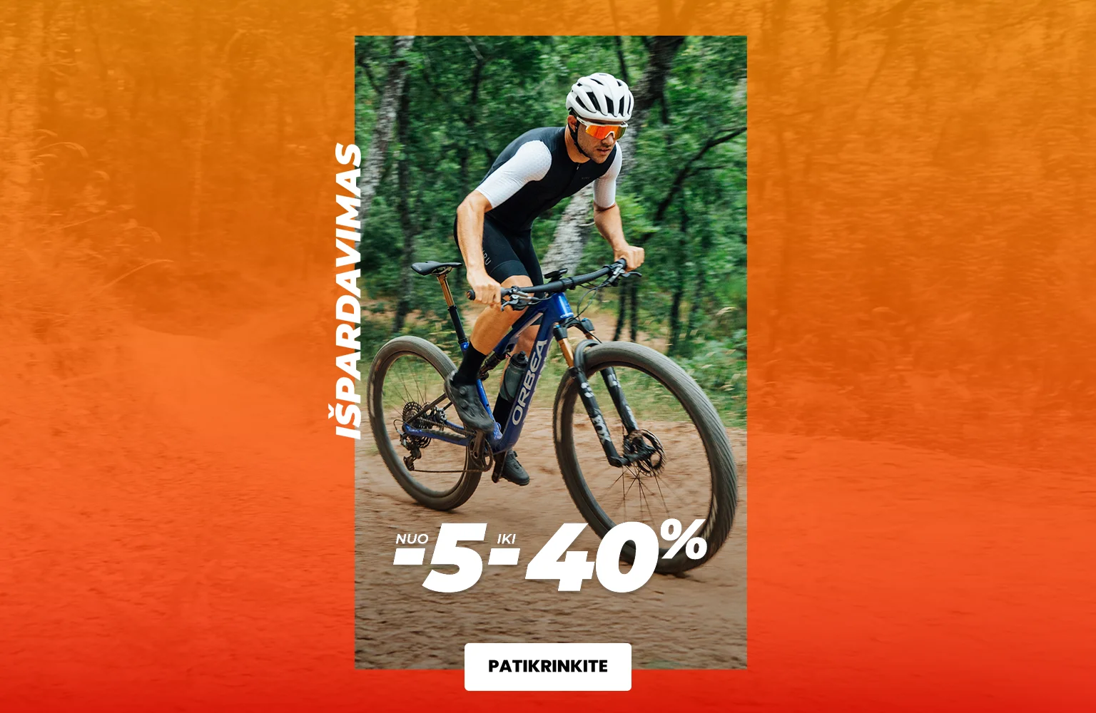 Išpardavimas nuo -5% iki -40%